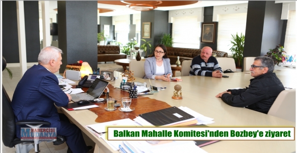 Balkan Mahalle Komitesinden Bozbeye ziyaret